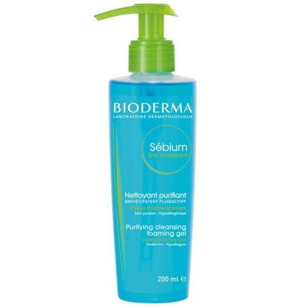 Bioderma SEBIUM gel moussant sa pumpicom 200 ml