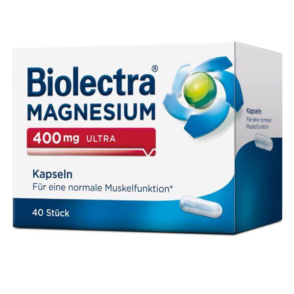 Biolectra magnezij 400mg ultra 40 kapsula