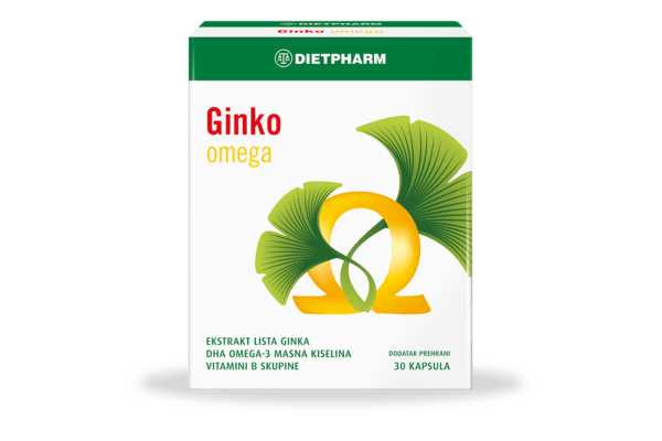 Dietpharm ginko omega b complex 30 kapsula