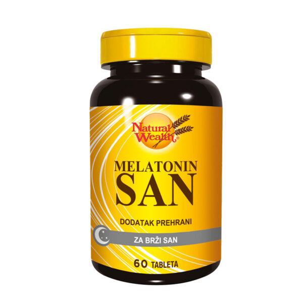 Natural Wealth Melatonin San 60 tbl