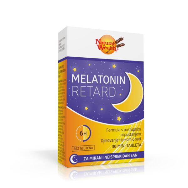 Natural Wealth Melatonin retard 30 tbl