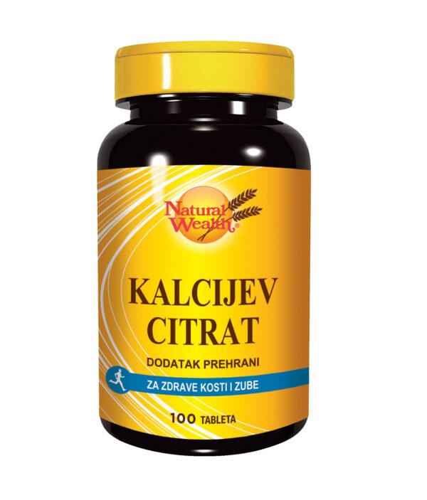 Natural Wealth kalcijev citrat 100 tbl