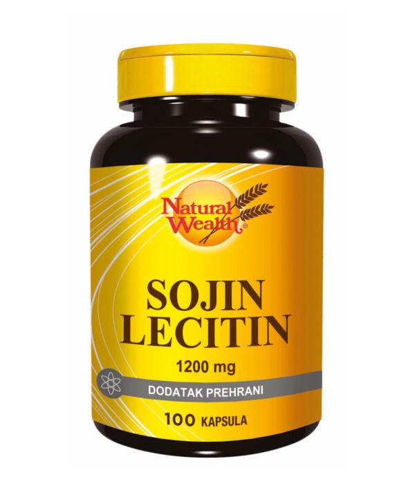 Natural Wealth sojin lecitin 1200mg 100 caps