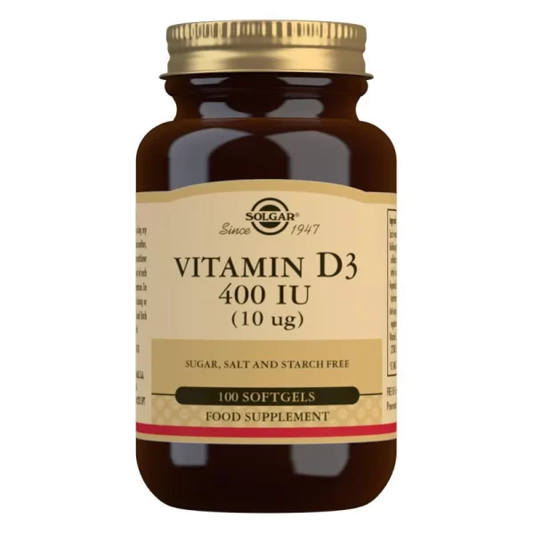 Solgar Vitamin D3 400 IU 100 kapsula