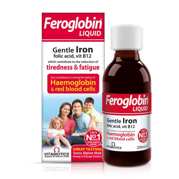 Vitabiotics Feroglobin sirup 200 ml