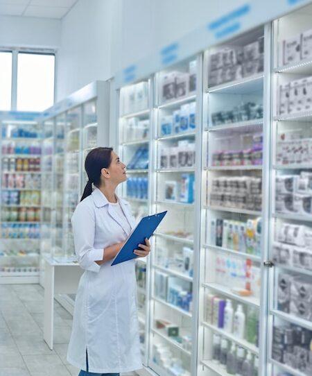 pharmacist checking medicines drugstore 259150 57964 e1690837087133